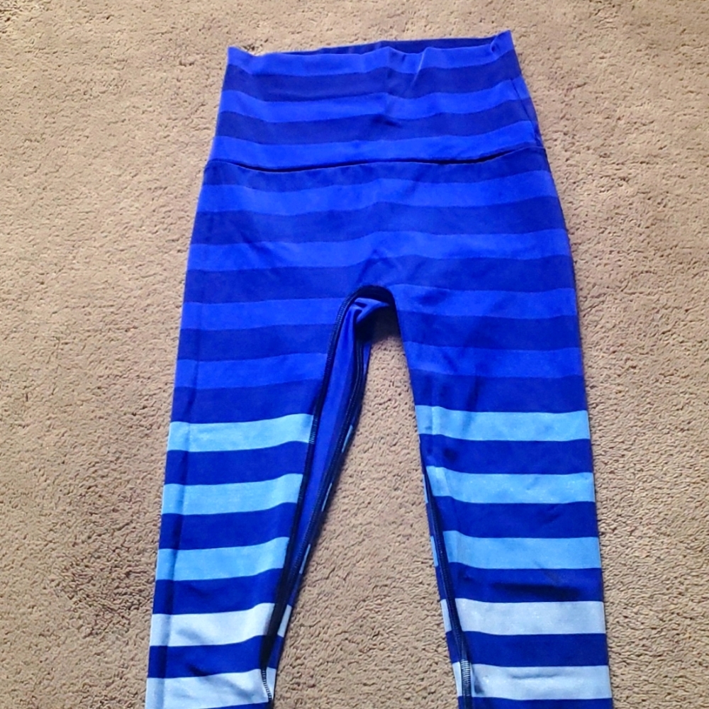 K deer blue leggings